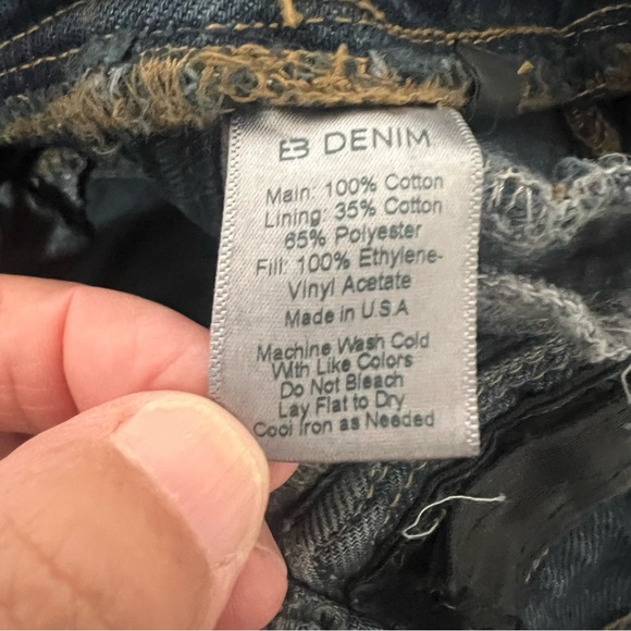 NWOT EB DENIM Moto in Bella Notte color Jean 26 - Picture 10 of 14